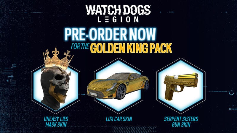 dlc golden king legione cani da guardia
