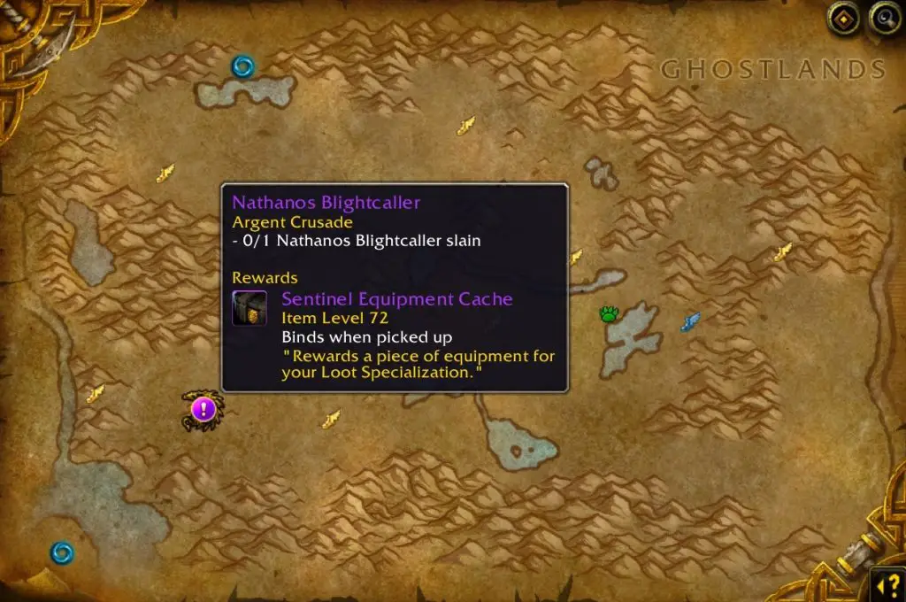 WoW Nathanos Quest