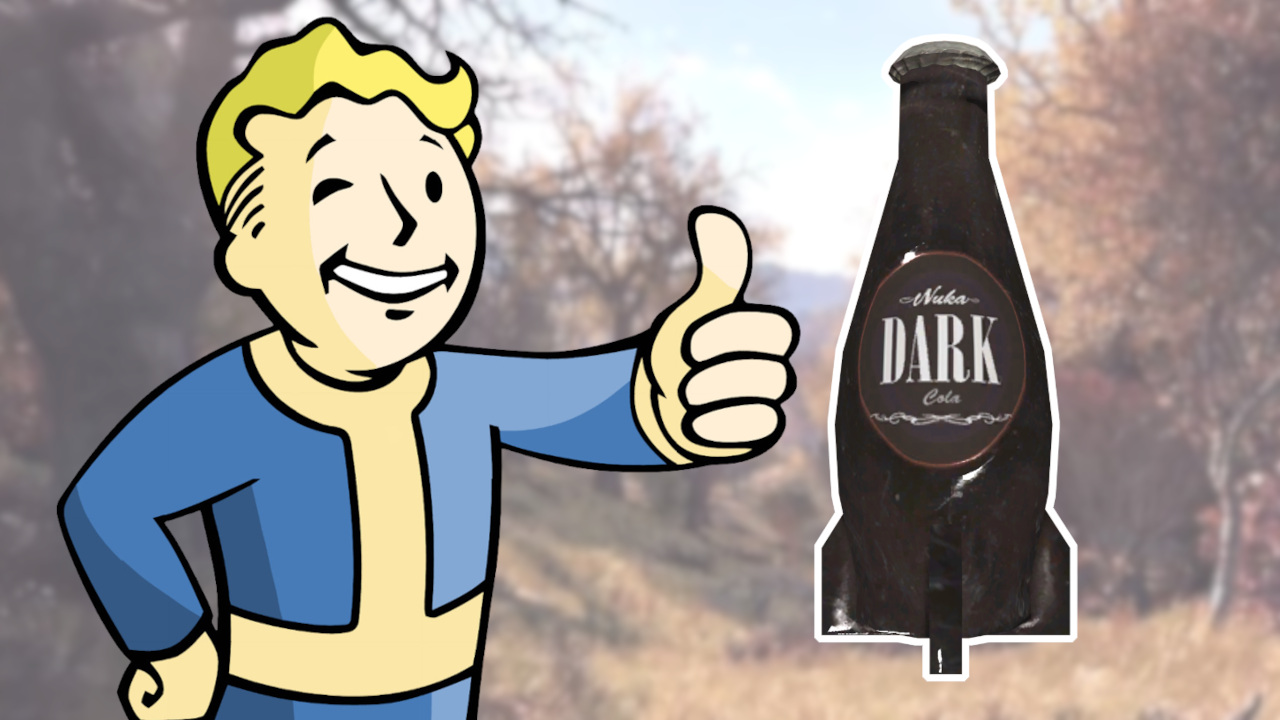 Fallout 76 Nuka Cola scuro