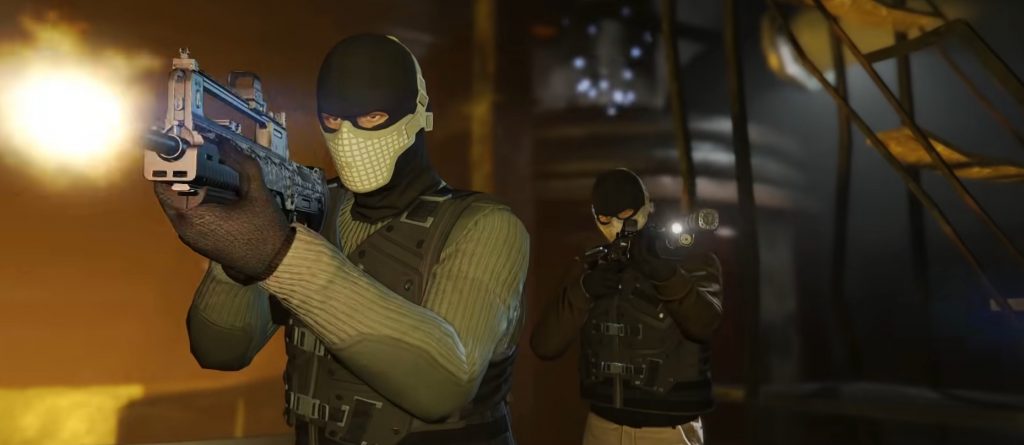 Raid con armi da fuoco di GTA Online