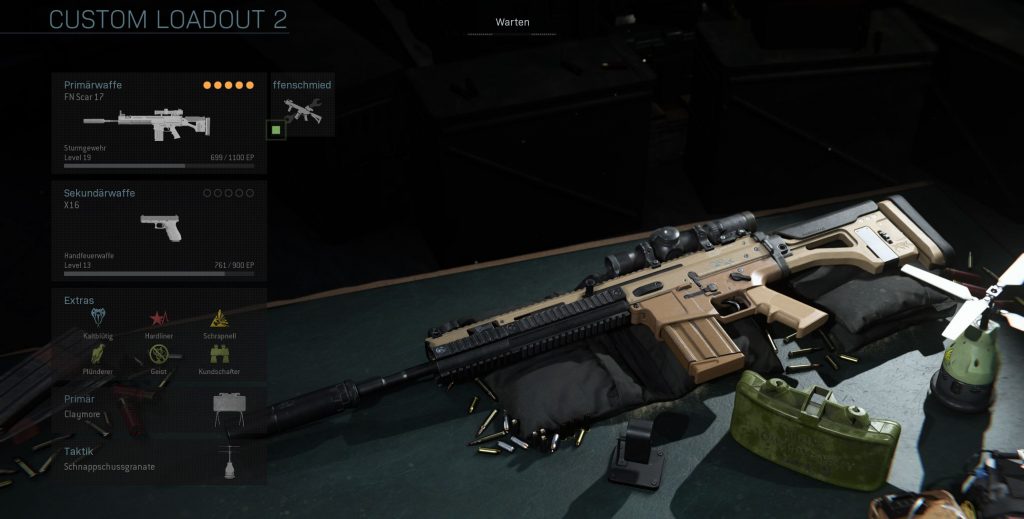 Call for Duty Modern Warfare Scar DMR Build