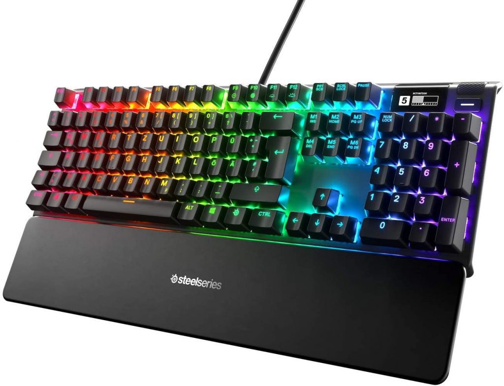 Tastiera da gioco SteelSeries Apex 7 "classe =" pigro pigro nascosto wp-image-523101 "srcset =" http://dlprivateserver.com/wp-content/uploads/2020/07/1593959124_709_SteelSeries-Reduced-SteelSeries-Gaming-Keyboard-Mouse-and-Headset-on-Amazon.jpg 1024w, https://images.mein-mmo .de/medien/2020/07/SteelSeries-Apex-7-300x230.jpg 300w, https://images.mein-mmo.de/medien/2020/07/SteelSeries-Apex-7-150x115.jpg 150w, https ://images.mein-mmo.de/medien/2020/07/SteelSeries-Apex-7-768x589.jpg 768w, https://images.mein-mmo.de /medien/2020/07/SteelSeries-Apex- 7.jpg 1307w "data-lazy-sizes =" (larghezza massima: 1024px) 100vw, 1024px