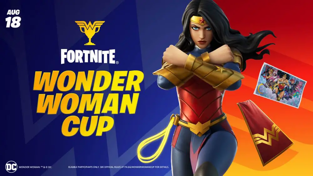Coppa di Wonder Woman di Fortnite