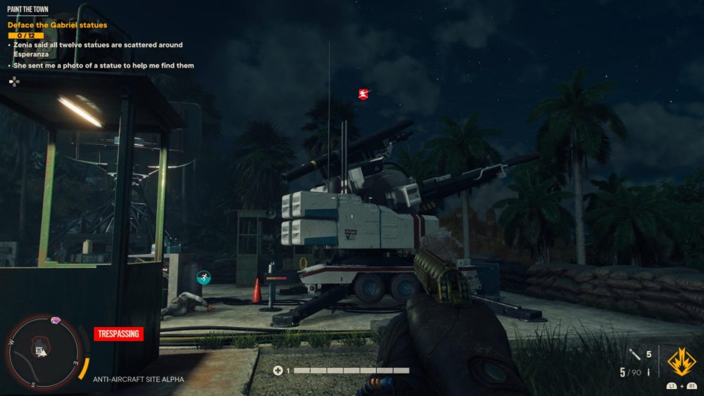 come distruggere i cannoni antiaerei in Far Cry 6
