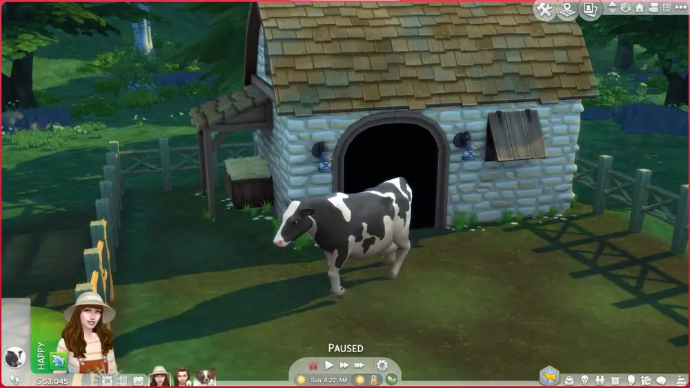 Sims 4 Compra le mucche