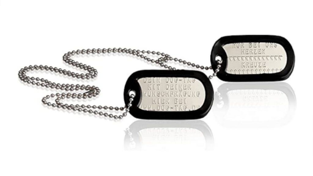 Tag ID per idee regalo Call of Duty "classe =" wp-image-630231 "srcset =" https://images.mein-mmo.de/medien/2020/12/call-of-duty-angeboteideen-dog-tags-1024x576 .jpg 1024w, https://images.mein-mmo.de/medien/2020 /12/call-of-duty-angeboteideen-dog-tags-300x169.jpg 300w, https://images.mein-mmo.de /medien/2020/12/call-of-duty-angeboteideen-dog-tags- 150x84.jpg 150w, https://images.mein-mmo.de/medien/2020/12/call-of-duty-angeboteideen-dog-tags-768x432.jpg 768w, https://images.mein-mmo. de/medien/2020/12/call-of-duty-angeboteideen-dog-tags-780x438.jpg 780w, https: // images.  mein-mmo.de/medien/2020/12/call-of-duty-angeboteideen-dog-tags.jpg 1280w "taglie =" (larghezza massima: 1024px) 100vw, 1024px