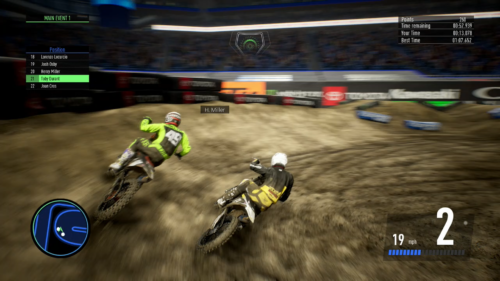 Monster Energy Supercross 3 azione in-game
