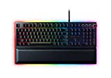 Razer Huntsman Elite Mechanische Gaming Tastatur (con Opto-Mechanical Schaltern, Multifunktionaler digitaler Drehregler, RGB Chroma Beleuchtung, QWERTZ-Layout)