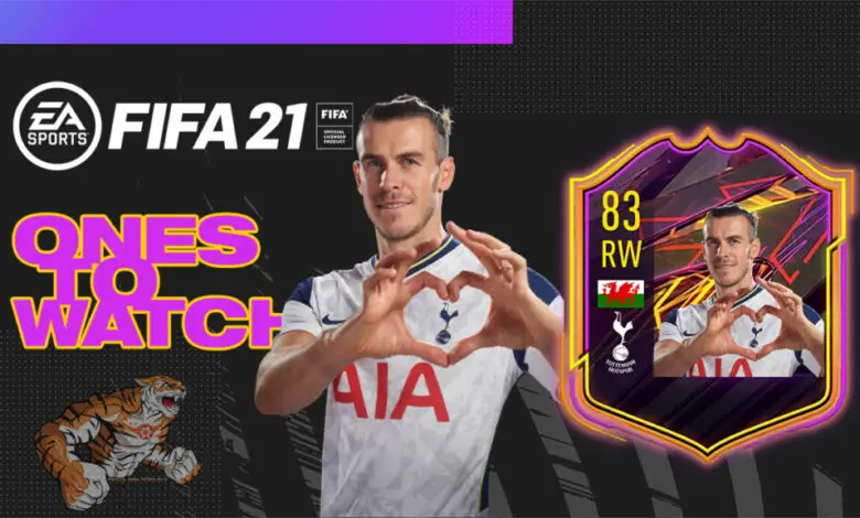 FIFA 21: EA Sports celebra il ritorno di Gareth Bale al Tottenham con Ones To Watch Card