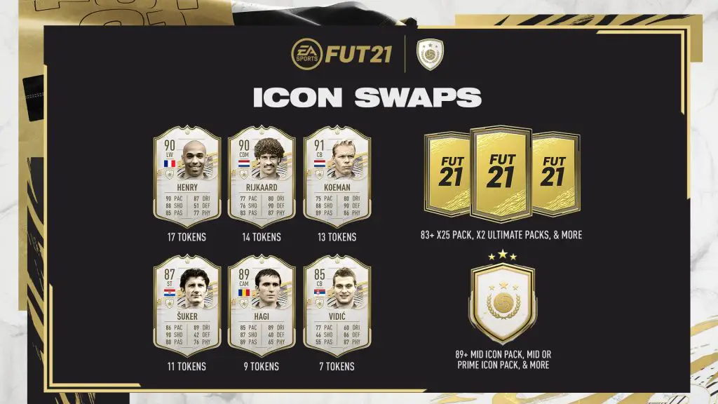 Scambio di icone di FIFA 21