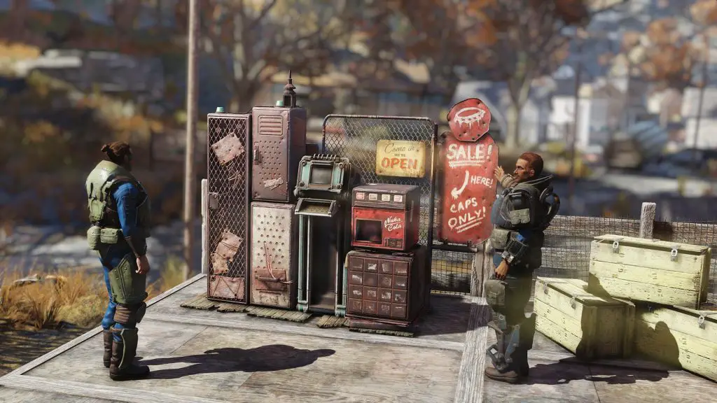 Titolo del venditore di Fallout 76