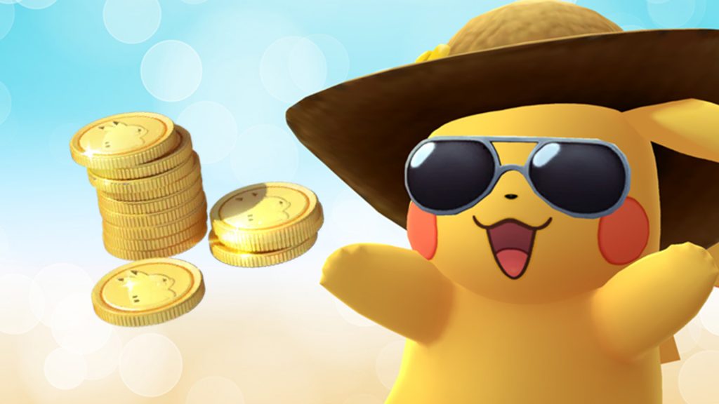 Monete Pikachu del titolo Pokémon GO