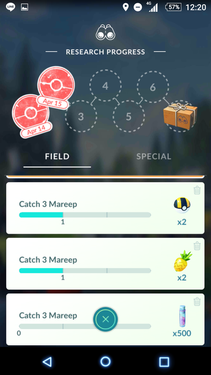 Ricerca sul campo Voltilamm di Pokémon GO