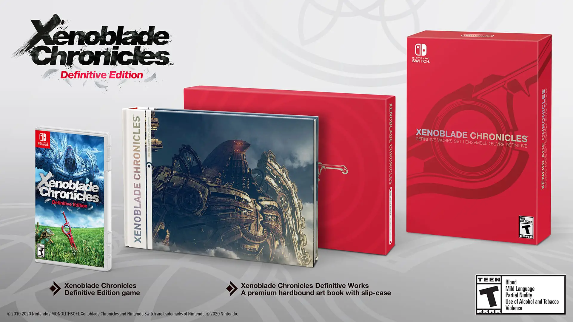 Xenoblade Chronicles: Definitive Edition Works Set, pre-ordine, Nintendo Switch