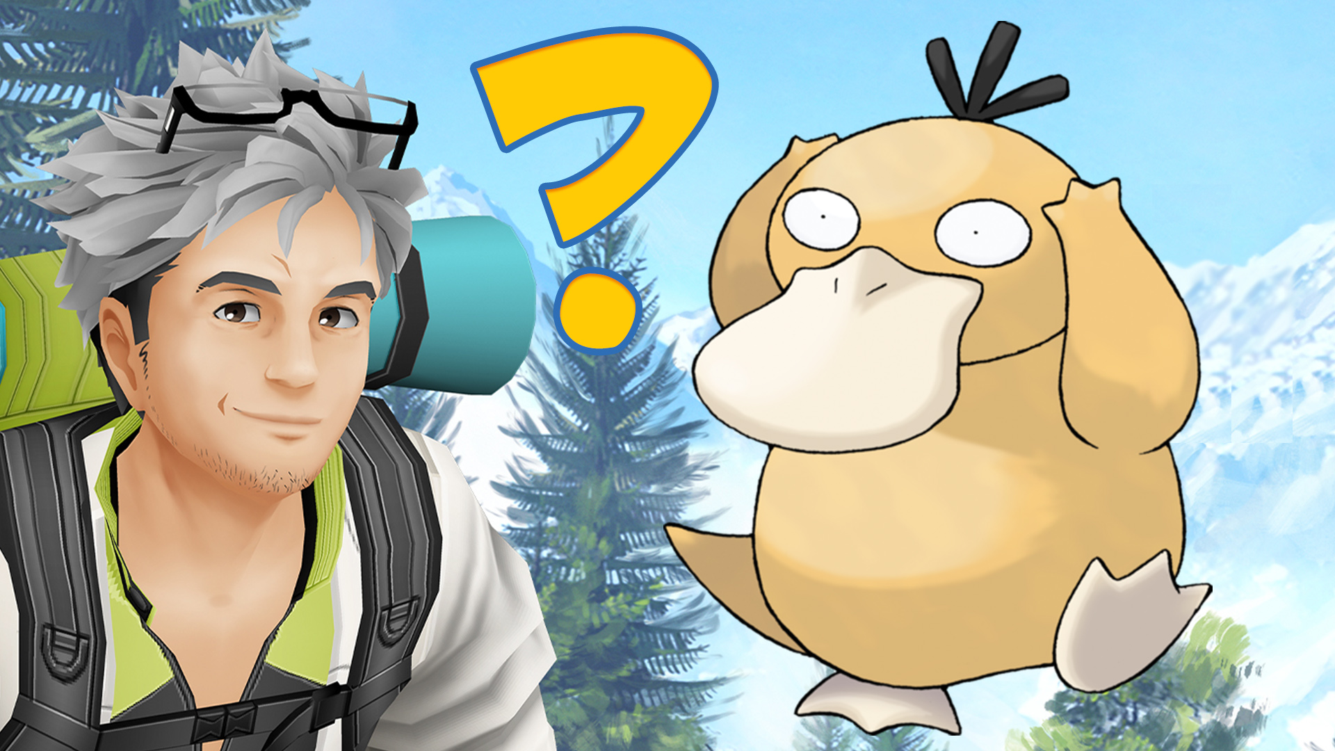 Il titolo del quiz di Pokémon GO Enton Willow pone un punto interrogativo