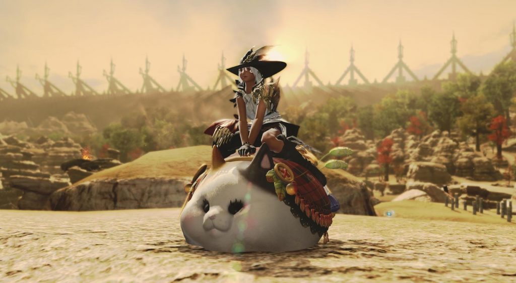 Cavalcatura per gatto grasso di Final Fantasy XIV