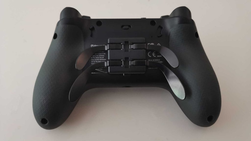 powera fusion pro wireless per ps4 indietro con paddle "classe =" wp-image-698580 "srcset =" https://images.mein-mmo.de/medien/2021/07/powera-fusion-pro-wireless-fuer-ps4-rueckseite-mit-paddles-1024x576.jpg 1024w, https://images.mein-mmo .de/medien/2021/07/powera-fusion-pro-wireless-fuer-ps4-rueckseite-mit-paddles-300x169 .jpg 300w, https://images.mein-mmo.de/medien/2021/07/ powera-fusion-pro-wireless-fuer-ps4-rueckseite-mit-paddles-150x84.jpg 150w, https: // images .mein-mmo.de / medien / 2021/07 / powera-fusion-pro-wireless-for -ps4-backside-with-paddles-768x432.jpg 768w, https://images.mein-mmo.de/medien/ 2021/07 / powera-fusion-pro-wireless-fuer-ps4-rueckseite-mit-paddles- 1536x864.jpg 1536w, https://images.mein-mmo.de/medien/2021/07/powera-fusion-pro-wireless-para-ps4-backside-with-paddles-780x438.jpg 780w, https:// images.mein-mmo.de/medien/2021/07/powera-fusion-pro-wireless-fuer-ps4-rueckseite-mit-paddles.jpg 1920w "taglie =" (larghezza massima: 1024px) 100vw, 1024px