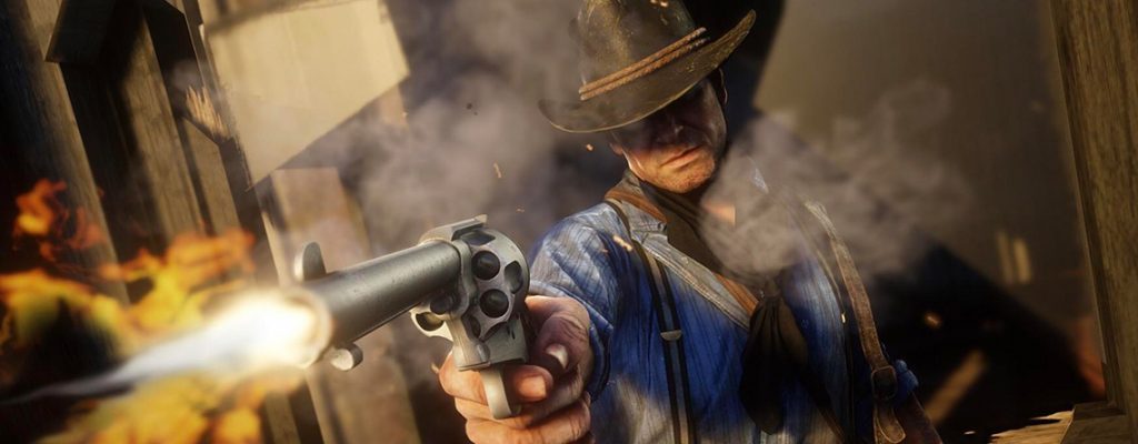 Titolo revolver Arthur Shot da Red Dead Redemption 2