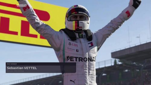 Sebastian Vettel vince per la Mercedes in F1 2019