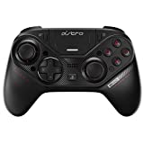Controller ASTRO Gaming C40 TR - Compatibile con Playstation 4 e PC + Accessori (borsa da viaggio, 4 tasti aggiuntivi, trasmettitore USB wireless), nero