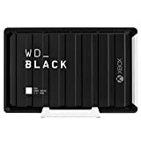 WD_Black D10 Game Drive per disco rigido esterno Xbox da 12 TB (velocità di trasferimento fino a 250, 3 mesi Xbox Game Pass Ultimate, 7200 RPM e raffreddamento attivo) Nero