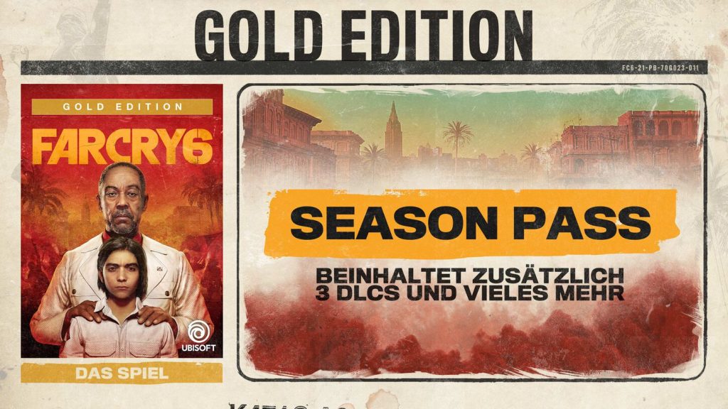 Contenuto Far Cry 6 Gold Edition