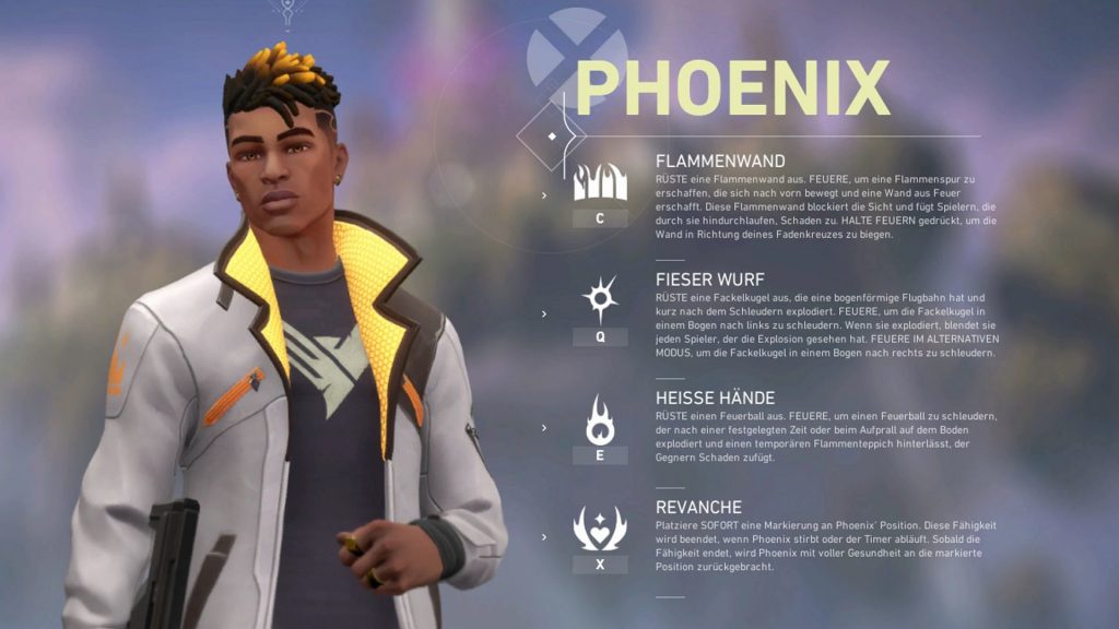 Agente valoroso Phoenix