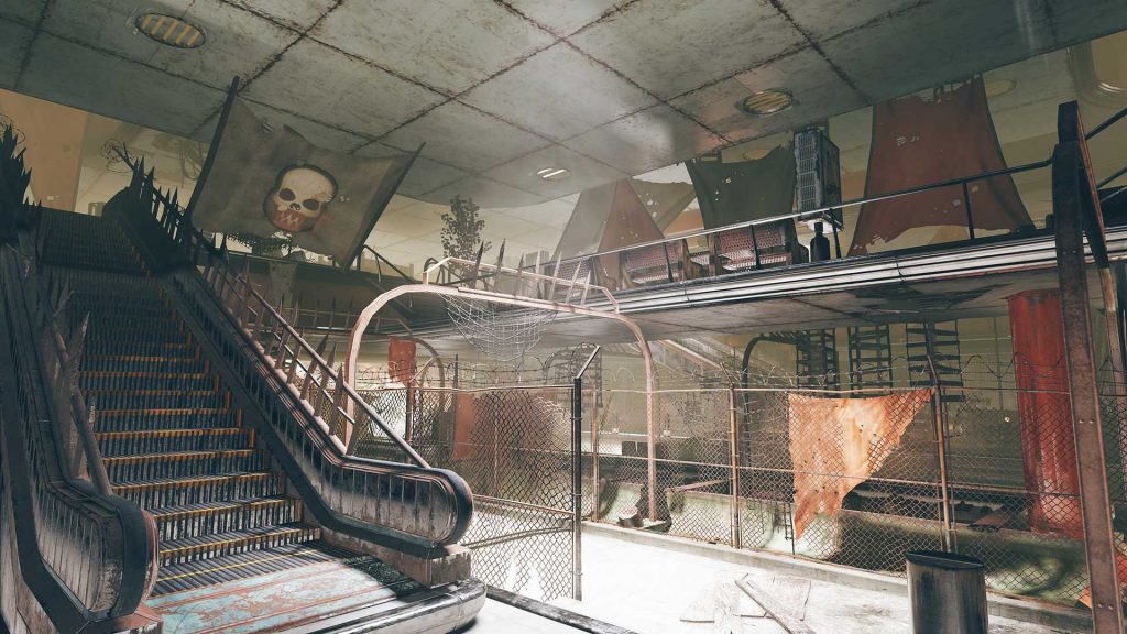 Schermata di Fallout 76 Wastelanders Sala d'attesa di Watoga