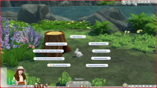 Sims 4 Suggerimenti per il coniglietto vivente in cabina
