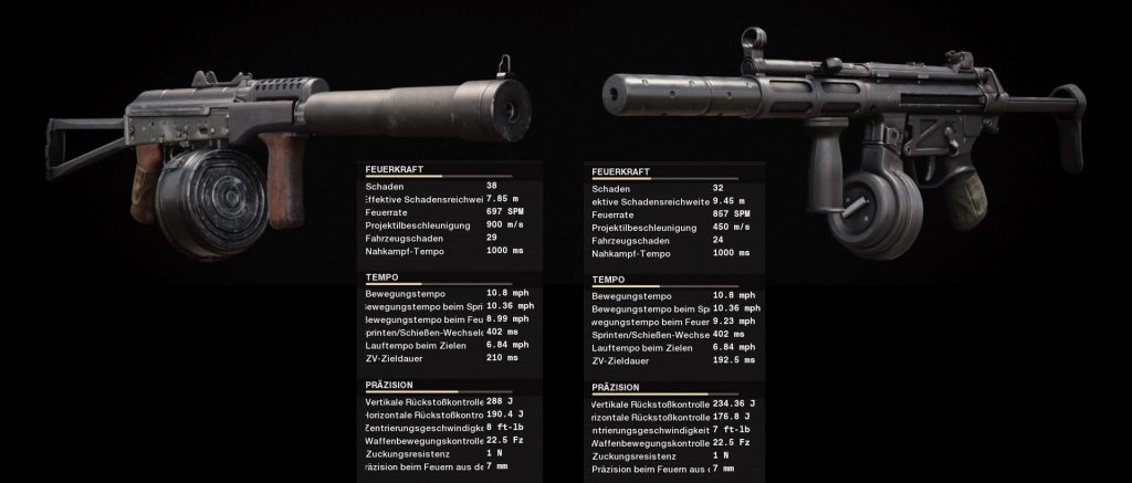 cod ak-74u vs mp5 confronto pistole fredde