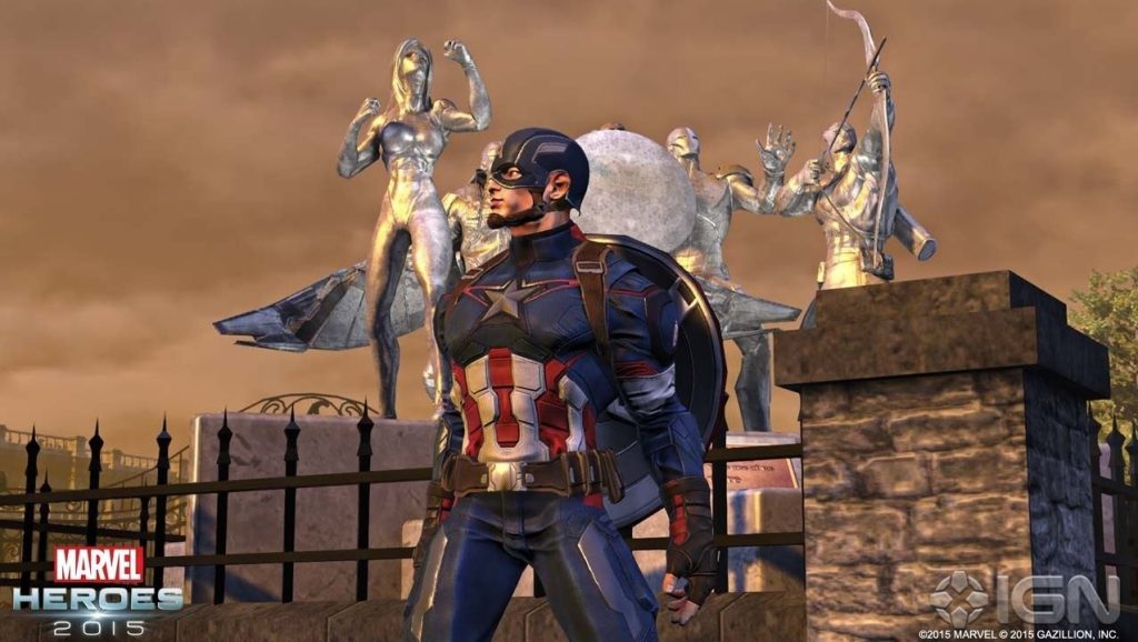 Marvel Heroes Capitan America 2