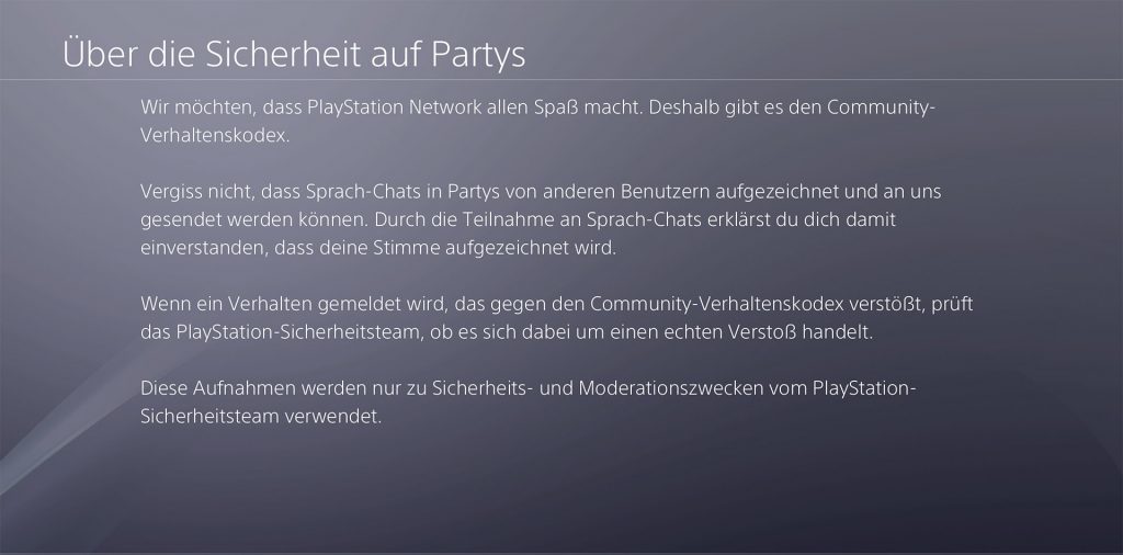 Sicurezza delle registrazioni delle chat di Sony per PS4