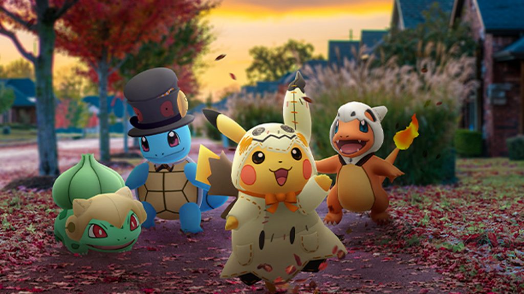 Pokémon GO titolo di Halloween Pikachu Starter Gen 1