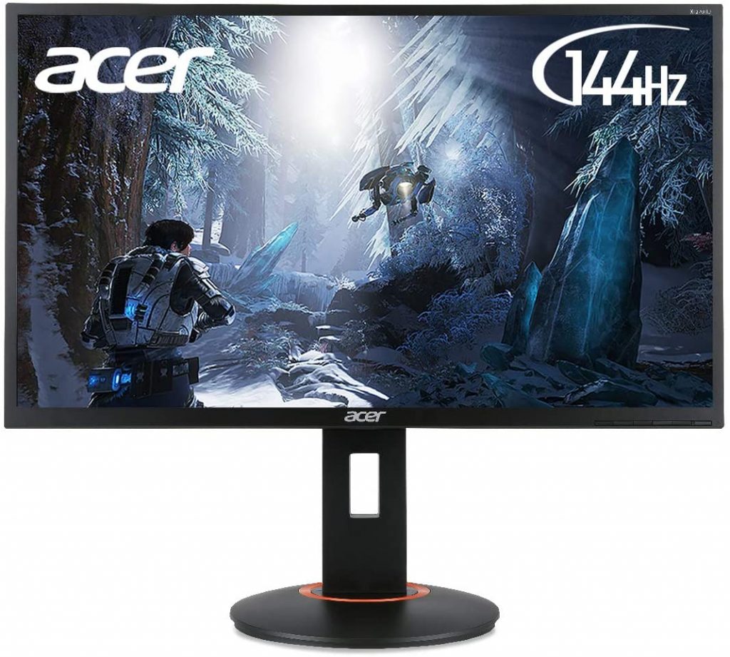 Monitor da gioco Acer XF0 XF240Hbmjdpr in vista frontale