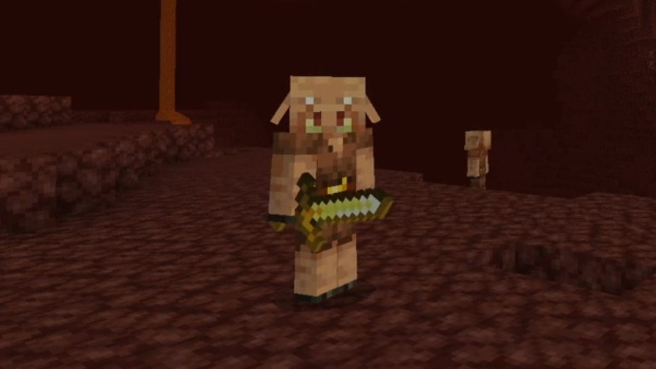 commercio con maiali in Minecraft