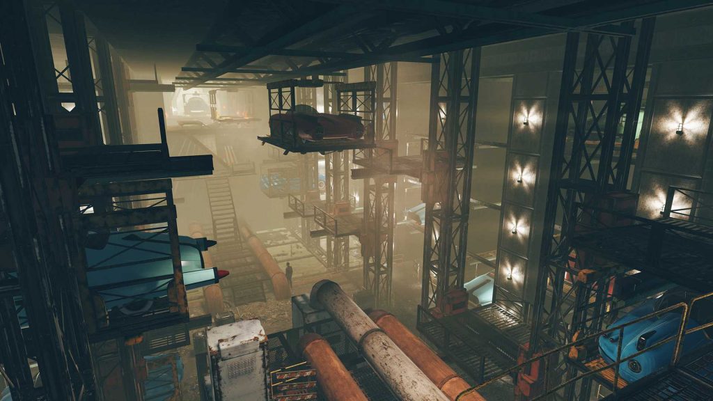 Schermata di Fallout 76 Wastelanders Watoga Garage
