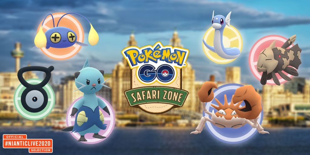 Pokemon GO - Pokemon Safari Zone 2020