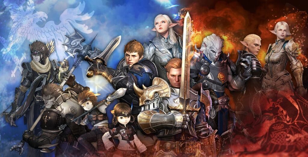 Bless Online: blu contro rosso