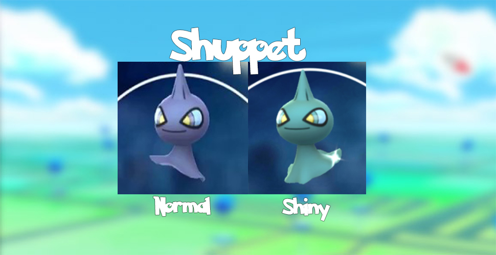 Shuppet Shiny Confronto