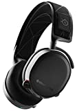 SteelSeries Arctis 7 (Cuffia DTS: X v2.0 Surround Wireless Lossless Gaming Headset per PC e PlayStation 4) Nero