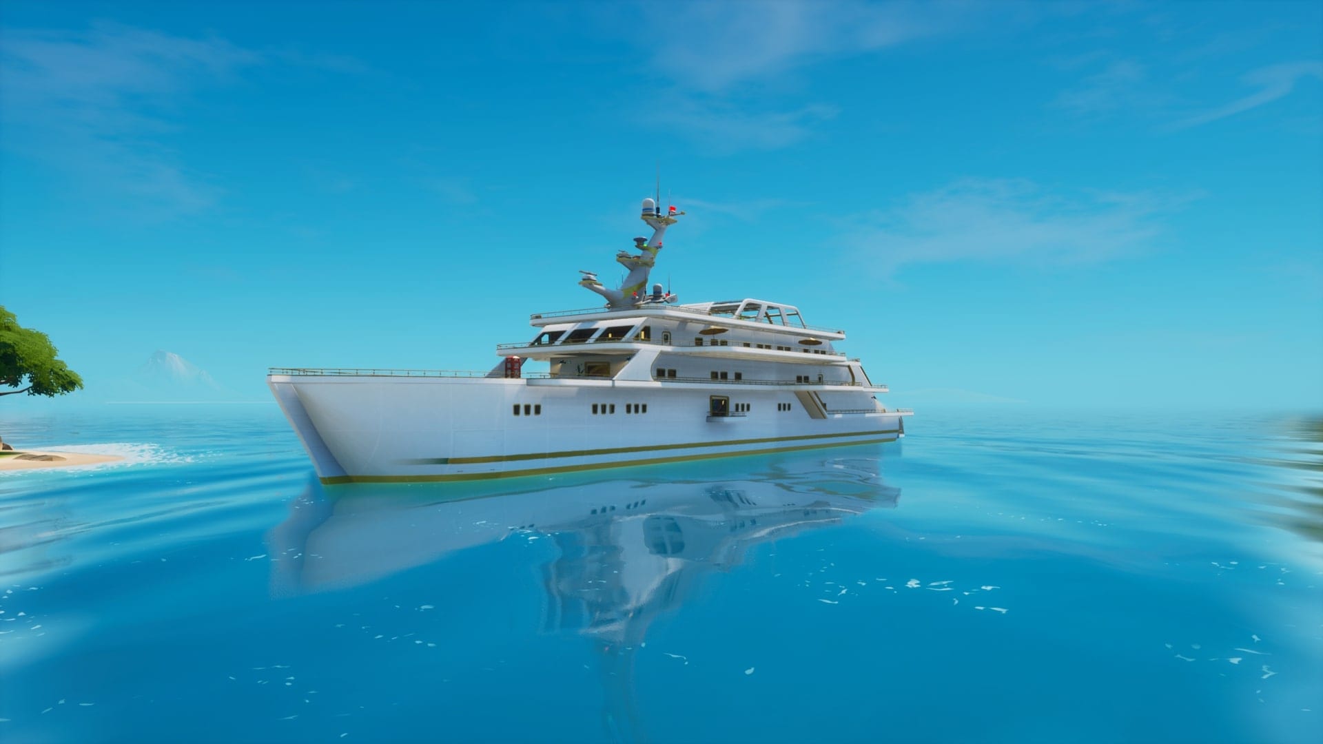 Posizione dello yacht Fortnite