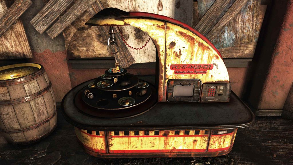 Fallout 76 Porta una tavola calda