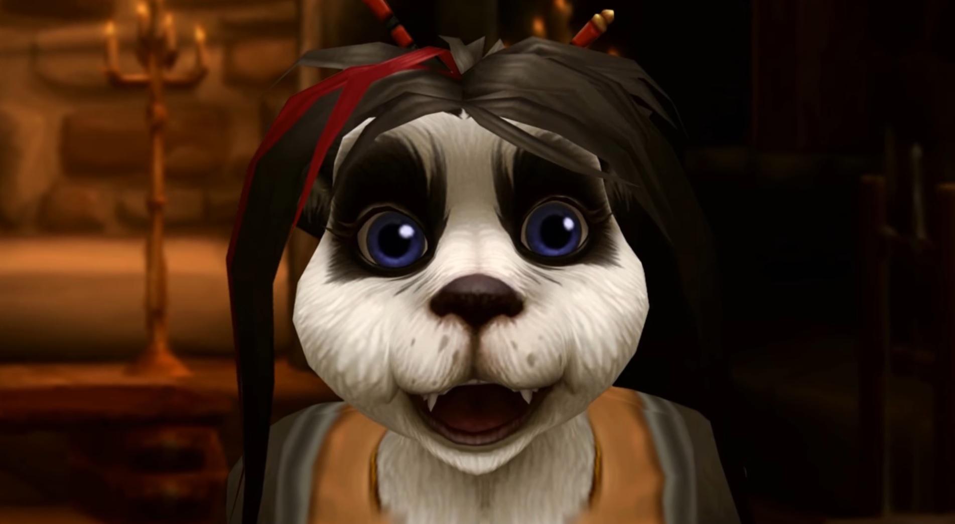 WoW Pandaren Ming-Chu sorpreso
