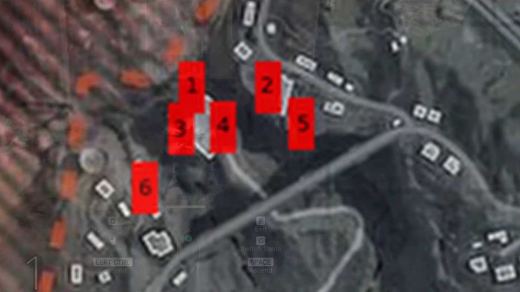 cod war zone porte rosse 1-6 in vetta